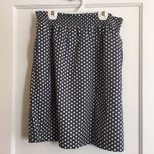 Polka dot skirt